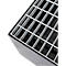 Bac de rétention 1000-2 - acier - L 2650 x l. 1300 x H 435 mm - pour 2 containers de 1000 L - caillebotis galvanisé - anthracite RAL 7016 - Schäfer Shop Pure