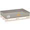 Bac de rétention 150 pour palette Euro - en plastique renforcé de fibres de verre (PVR) - 150 litres - L 1200 x P 800 x H 208 mm - avec came d'arrêt
