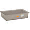Bac de rétention 220/2 - en plastique renforcé de fibres de verre (PVR) - 220 litres - pour 2 fûts de 220 litres - L 1280 x l. 850 x H 270 mm - sans caillebotis