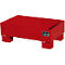 Bac de rétention AW60-1 rouge RAL3000