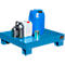 Bac de rétention AW60-2 bleu RAL5010