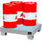 Bac de rétention AW60/2 M - 65 litres - L 900 x l. 800 x H 220 mm - galvanisé