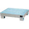 Bac de rétention AW60/2 M - 65 litres - L 900 x l. 800 x H 220 mm - galvanisé