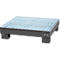 Bac de rétention AW60/2 M - 65 litres - L 900 x l. 800 x H 220 mm - gris RAL 7005