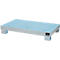 Bac de rétention AW60/3 M - 74 litres - L 1300 x l. 800 x H 205 mm - avec caillebotis - galvanisé