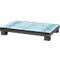 Bac de rétention AW60/3 M - 74 litres - L 1300 x l. 800 x H 205 mm - avec caillebotis - gris RAL 7005