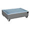 Bac de rétention BAUER AW-2/PE avec grille, 210 l, L 1215 x P 815 x H 365 mm, gris