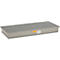 Bac de rétention en PRV 220/3 CEMO, capacité de 220 l, L 1880 x P 850 x H 200 mm, avec grille en PRV