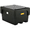 Bac de rétention IBC, polyéthylène, 1100 L, 1500 kg, panneau perforé en PE, avec garde au sol