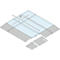 Bac de rétention SAFE FW7, 2000 x 1000 x 118 mm