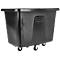 Bac de transport Rubbermaid Cube Truck, 0,33 m³, jusqu'à 181 kg, avec roulettes, noir