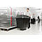 Bac de transport Rubbermaid Cube Truck, 0,33 m³, jusqu'à 181 kg, avec roulettes, noir