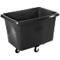 Bac de transport Rubbermaid Cube Truck, 0,39 m³, jusqu'à 227 kg, avec roulettes, noir