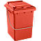 Bac de tri sélectif et de stockage Mülli, l. 175 x P 195 x H 300 mm, 10 litres, rouge