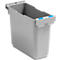 Bac encastrable 6 L, pour seau à roulettes 1 bac Poly II, marquage, bleu