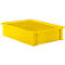 Bac gerbable série 14/6-2G, en polypropylène, avec poignée encastrée, capacité 10,3 L, jaune