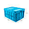 Bac pliable dimensions Euro 8645 DS, bleu