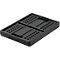 Bac pliant pour chariot pliable CLAX - 46 L - noir