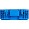 Bac pour petites pièces RL-KLT 6147, polypropylène, l. 600 x P 400 mm, jusqu'à 20 kg, bleu