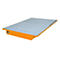 Bacs suspendus pour rayonnages type EHW 1800, orange RAL 2000