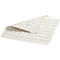 Badematte Rubbermaid® Safti-Grip®, mit Saugnäpfen, schimmelresistent, latexfrei, L 571 x B 355 mm, Gummi, weiß