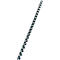 Baguettes à relier GBC®, plastique, Ø 10 mm, 100 p., noir