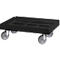 Bakken in euro-maat LTF 6320, PP, L 600 x B 400 x H 320 mm, 62,7 l, tot 30 kg, 10 stuks + gratis kunststof rolframe