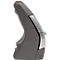 BakkerElkhuizen DXT 2 Precision Mouse Wireless, draadloos, vier DPI niveaus (500, 1000, 1500, 2000), lasersensor, plug &amp; play, ergonomisch, voor rechts- en linkshandigen, B 55 x H 80 x D 44 mm, grijs/zilver