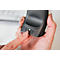 BakkerElkhuizen DXT 2 Precision Mouse Wireless, draadloos, vier DPI niveaus (500, 1000, 1500, 2000), lasersensor, plug &amp; play, ergonomisch, voor rechts- en linkshandigen, B 55 x H 80 x D 44 mm, grijs/zilver