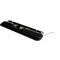 BakkerElkhuizen ErgoSlider+ muis, centraal, ergonomisch, bedraad, scrollbalk, 4 knoppen, USB-A/USB-C, zwart-grijs
