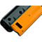 BakkerElkhuizen ErgoSlider+ muis, centraal, ergonomisch, bedraad, scrollbalk, 4 knoppen, USB-A/USB-C, zwart-grijs