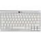 BakkerElkhuizen Tastatur UltraBoard 950 V2 Wireless, Bluetooth, 3 m Reichweite, HotKeys, USB-C, QWERTZ, dunkelgrau/hellgrau