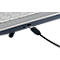 BakkerElkhuizen Tastatur UltraBoard 950 V2 Wireless, Bluetooth, 3 m Reichweite, HotKeys, USB-C, QWERTZ, dunkelgrau/hellgrau