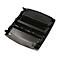 Balayeuse mécanique Rubbermaid EXECUTIVE-SERIE™, largeur de balayage 190 mm, double fonction, 2 types de brosse, L 266,7 x L 241,3 x H 1 117,6 mm, noir.