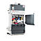 Balenpers HSM V-Press 610, 3 verticale omsnoeringen voor balen tot 100 kg, perskracht 120 kN, TorsionControlSystem, draaibare deur