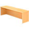 Balie-opzetstuk ULM, B 1200 x D 320 x H 350 mm, beukenpatroon