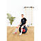 Balle d'assise, avec logo FCB, produit officiel de licence, avec poignée, Ø env. 650 mm, polyester &amp; PVC, noir