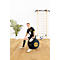 Ballon d'assise, avec logo BVB, produit officiel de la licence, avec poignée, Ø env. 650 mm, polyester &amp; PVC, noir