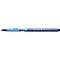 A blue pen from Schneider. Inscription: Schneider Pen. With a silver-colored shaft.