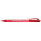 A red ballpoint pen with the inscription Paper Mate InkJoy.