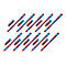 Balpen Slider Memo, rood, 10 stuks
