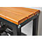 Banc avec porte-chaussures, 1 m