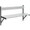 Banc mural, alu, L 1015 mm, anthracite (RAL 7016)