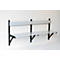 Banc mural, alu, L 1500 mm, anthracite (RAL 7016)