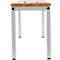 Banc Schäfer Shop Select, pour vestiaires, L 1995 x P 310 x H 415 mm, gris clair