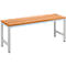 Banc vestiaire en bois, L 1000 x P 300 x H 420 mm