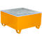 Bandeja de sumidero BAUER AW-1/PE, con rejilla, 200 l, A 815 x P 815 x H 470 mm, diferentes colores Colores