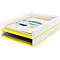 Bandeja para documentos LEITZ® WOW Duo Color, DIN A4, blanco/amarillo