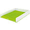 Bandeja para documentos LEITZ® WOW Duo Color, DIN A4, blanco/verde