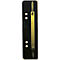Bandes agrafeuses Exacompta 425001B, perforation 60 &amp; 80 mm, L 150 x l 35 mm, plastique &amp; métal, noir, 100 pcs.